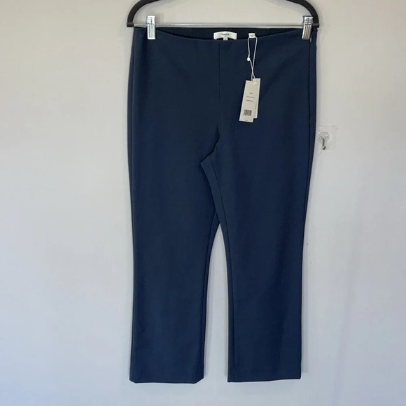 Vince Crop Flare Pull On Pant in Blue NWT - Picture 6 of 8
